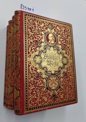 Shakespeare, William: Shakespeare's Sämmtliche Werke (komplett in 4 Bänden)