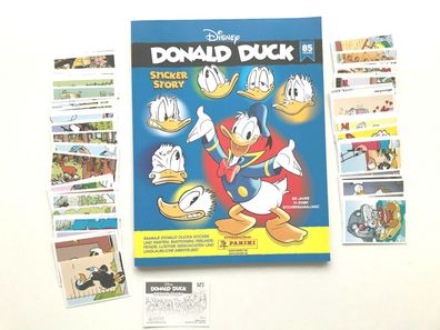 Donald Duck - 85 Jahre (2019) 175 verschiedene Sticker + 36 Card , Panini , lesen