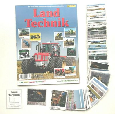 Land Technik (2013) kompletter Satz + Leeralbum , Panini