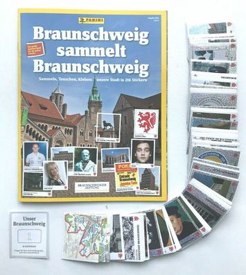 Braunschweig sammelt Braunschweig (2013) kompletter Satz + Leeralbum , Panini