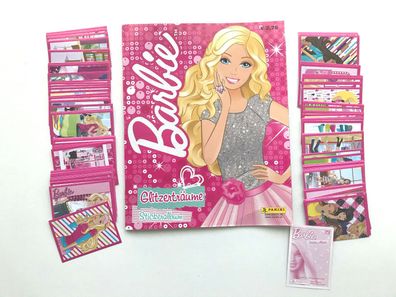 Barbie - Glitzerträume (2015) Leeralbum + 144 verschiedene Sticker , Panini