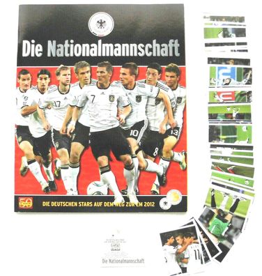 EM 2012 - Die Nationalmannschaft - 80 verschiedene Sticker + Leeralbum , Panini