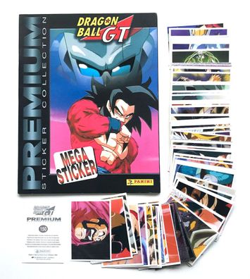 Dragon Ball GT (1999) 1 Leeralbum + kompletter Stickersatz - Mega RAR , Panini