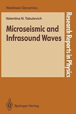 TabuleviÄ?, Valentina N.: Microseismic and infrasound waves