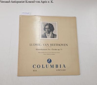 Beethoven, Ludwig van: Klavierkonzert Nr. 5 Es-dur : Walter Gieseking : Philharmonia