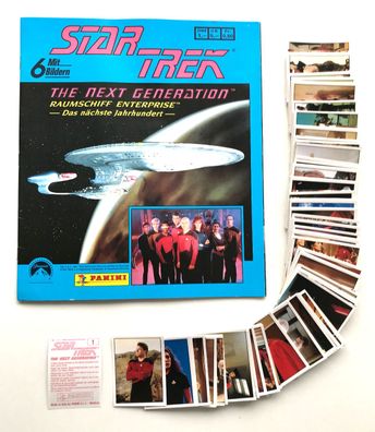Star Trek - Next Generation (1992) 1 Leeralbum + kompletter Stickersatz - RAR