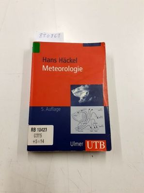 Häckel, Hans: Meteorologie : 25 Tabellen.