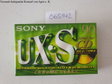 Sony, UX S: Kassette Sony UX S Chrome class 90