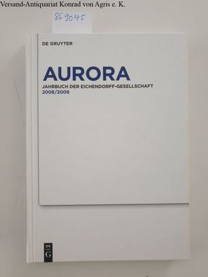 Daiber, Jürgen (Hrsg.), Eckhard (Hrsg.) Grunewald Gunnar (Hrsg.) Och u. a.: Aurora. J