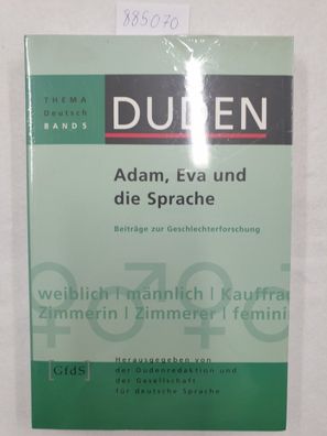 Adam, Eva und die Sprache - Beiträge zur Geschlechterforschung :