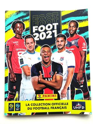 Foot 2021 - französische Liga - teilbeklebtes Album, Panini