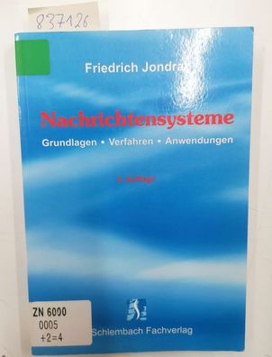 Jondral, Friedrich: Nachrichtensysteme: Grundlagen - Verfahren - Anwendungen