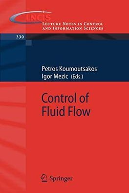 Koumoutsakos, Petros D. (Herausgeber): Control of fluid flow