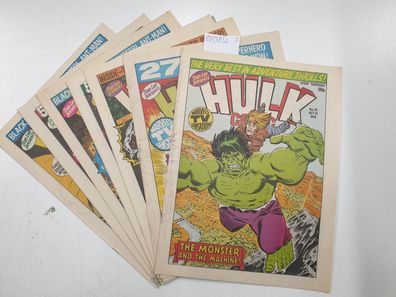 Hulk Comic (UK) Vol.1 , No. 35-42, Oct- Dec 1979,