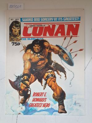 Savage Sword of Conan The Barbarian, No. 72, Oct 1983