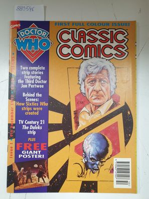Marvel Classics Comics Doctor Who, Issue 1, 9th December 1992