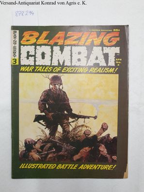 Blazing Combat, April No.3 : War tales of exciting Realism!