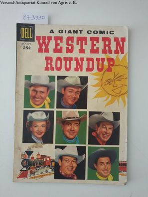 Dell Comics: A Giant Comic Western Roundup : No. 15 July-September 1956 :