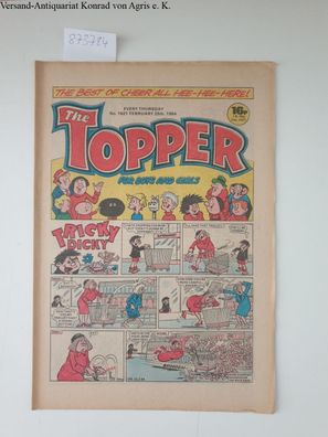 D.C. Thomson& co. Ltd.: The Topper, for boys and girls, No.1621 February 25th, 1984