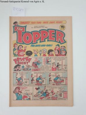 D.C. Thomson& co. Ltd.: The Topper, for boys and girls, No.1624 March 17th, 1984