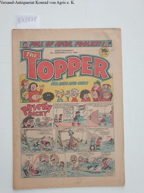D.C. Thomson& co. Ltd.: The Topper, for boys and girls, No.1626 March 31st, 1984