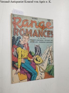 Comic magazines: Range Romances : gunsmoke heartbreak, petticoat law, outlaw love, te