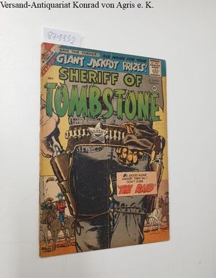 Charlton Comics: Sheriff of Tombstone Vol 1, No.4. July 1959