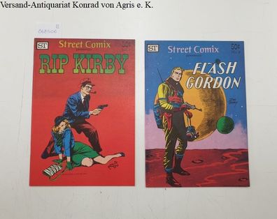 Raymond, Alex and Dan Barry: Street Comix Heft 1 und 2: Rip Kirby: Flash Gordon: