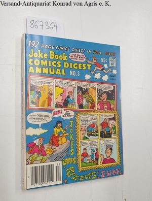 Archie Annual Digest: Joke Book Comics Digest Annual #3 1979-Fawcett-Archie-Betty-Ver