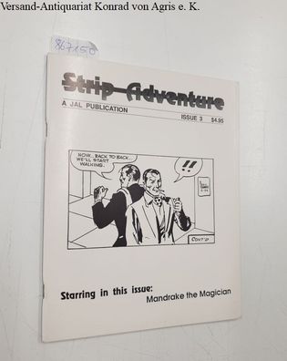 JAL Publications: Strip Adventure Issue 3 : Mandrake the Magician :