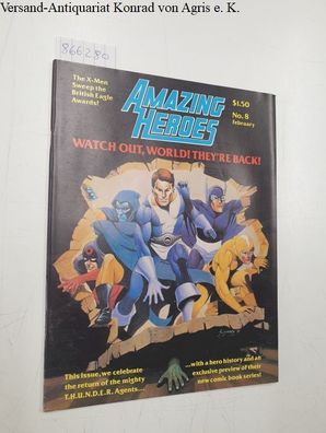Zam Inc. (Hrsg.): Amazing Heroes : No. 8 February 1982 :