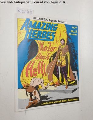 Zam Inc. (Hrsg.): Amazing Heroes : No. 5 October 1981 :