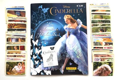 Cinderella (2015) 144 verschiedene Sticker , Panini , lesen