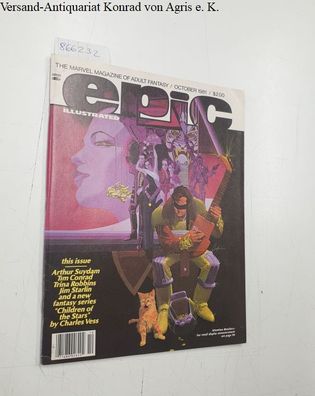 Marvel Comics Group (Hrsg.): epic illustrated : October 1981 (Marvel) :