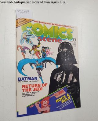 Comics Scene: Comics Scene magazine No. 10 Batman / Return of the Jedi