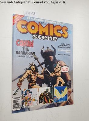 Comics Scene: Comics Scene magazine No.4, Conan The Barbarian Comes to Life! Intervi