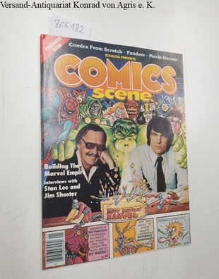 Comics Scene: Comics Scene magazine No. 1, Premiere Issue, Building the Marvel empir
