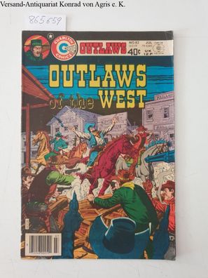 Charlton Comics: Outlaws of the west No. 82 July 1979