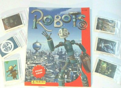 Robots (2005) kompletter Stickersatz , Panini , lesen