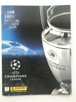 Champions League 2008/09 - Leeralbum - Panini - sehr guter Zustand