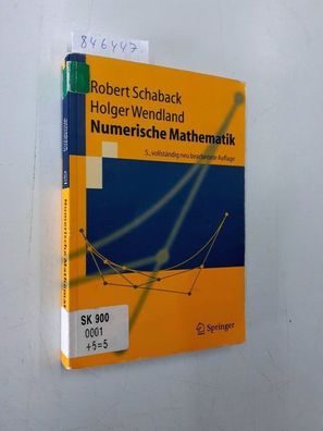Schaback, Robert: Numerische Mathematik (Springer-Lehrbuch)
