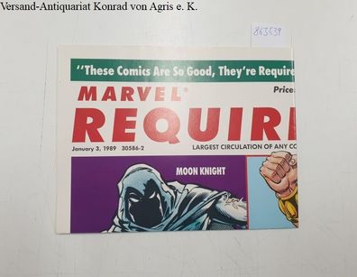 Marvel Comics Group (Hrsg.): MARVEL Requirer MOON KNIGHT SHE-HULK 22" x 34" PROMO POS