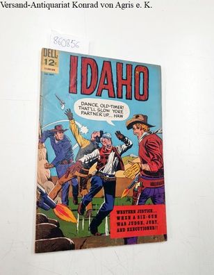 Dell Comics: Idaho No.8, July-September 1965, Western Justice... When a six-gun was