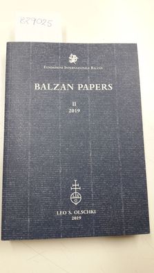 Riboli, Valeria: Balzan Papers II. 2019