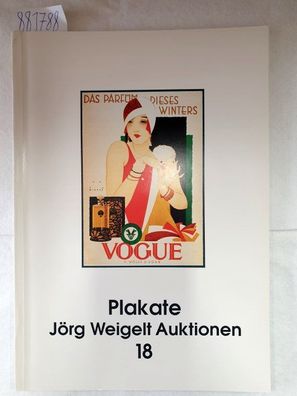 Plakate : Jörg Weigelt Auktionen 18 :