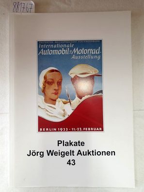 Plakate : Jörg Weigelt Auktionen 43 :