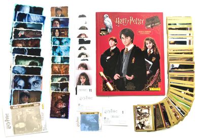 Harry Potter - Anthology (2022) - kompletter Satz + Leeralbum + 22 Cards , lesen