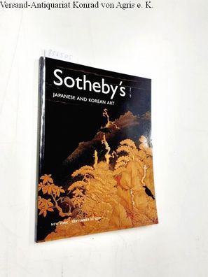 Sotheby's: Sothebys 20 September 2001 Japanese and Korean Art