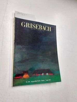 Villa Grisebach Auktionen: Auktion Nr. 100. Ausgewählte Werke