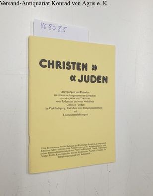 Generalvikariat Aachen: Christen - Juden: